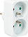 Shtrirës rryme Blow R-270P PR, 2 dalje, 16A 250V, i bardhë