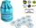 Lojë tavoline Piatnik Honeycombs Blue, pllaka gjashtëkëndëshe, qese prej materiali, blu