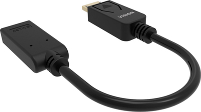 Видео адаптер Vision TC-DPHDMI/BL, DisplayPort во HDMI, црн