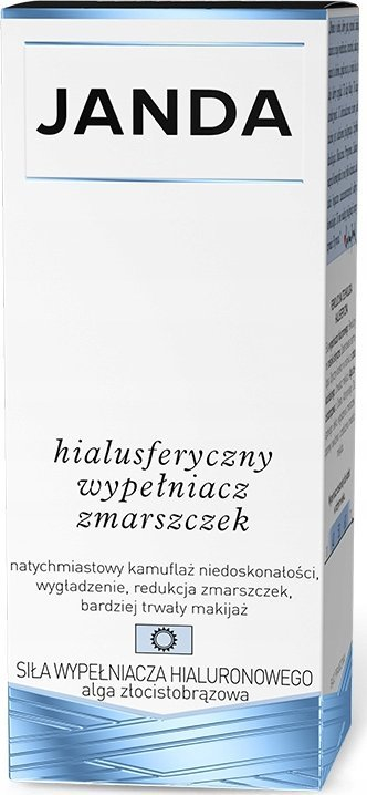 Serum për fytyrë Janda Hyaluspheric Wrinkle Filler, me acid hialuronik, 50 ml, i bardhë