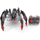 Lodër merimangë me pult Hexbug Black Widow, 2.4 GHz, me drita, e zezë me të kuqe