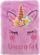 Bllok shënimesh Easy Stationery Unicorn, A5, 80 fletë, me kapak plush