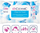 Shamponë të lagur Cleanic Universal Clean&amp;Fresh, 200 copë, Fresh