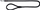Rrip për qen Trixie Cavo TX-144201, 1m x 18mm, i zi