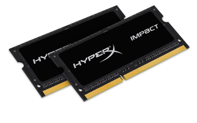 Memorie Kingston HyperX Impact, 16GB (2x8GB), DDR3L, 1600MHz, SODIMM