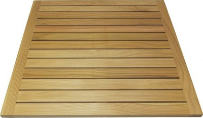 Dyshek banjoje SCANDINAVIAN HOME Hinoki, dru natyral, lamela druri, ngjyrë natyrale