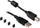 Adapter serial DeLOCK 87586, USB 2.0 në 2x RS-232, metalik, i zi
