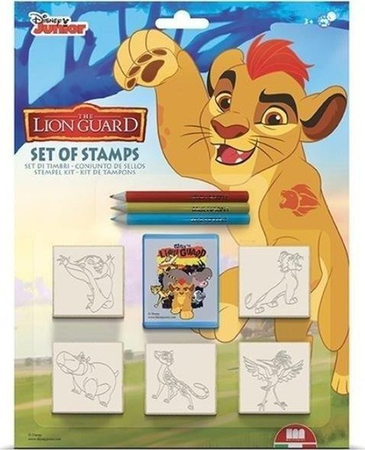 Set vulash Multiprint Dante The Lion King, 5 copë, me bojë dhe ngjyresa