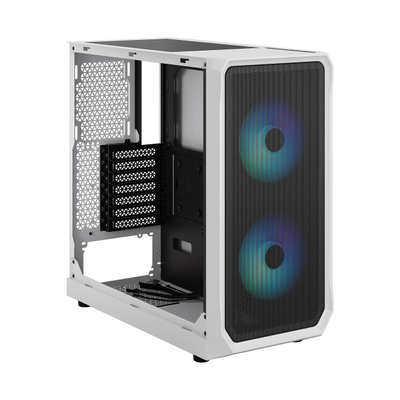Kasë PC Fractal Design Focus 2 RGB, bardh e zi