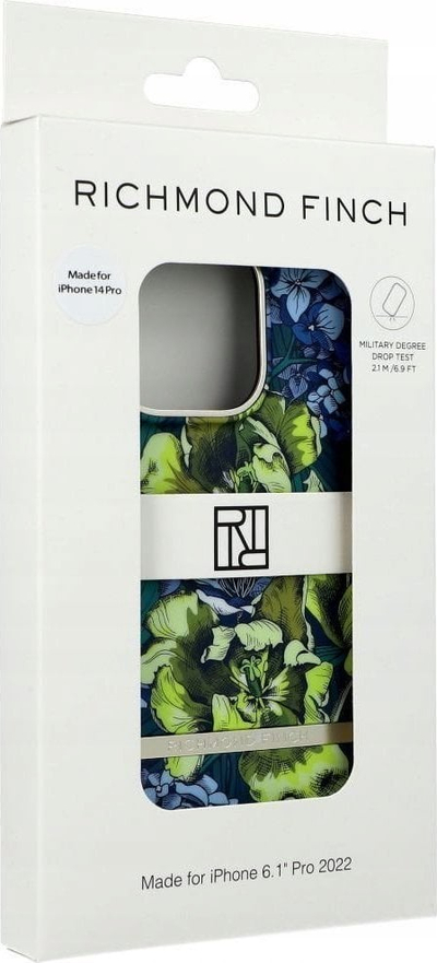 Куќиште за телефон Richmond &amp; Finch iPhone 14 Pro, цврста пластика со TPU, повеќебоен дезен Saffron Flower
