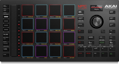 Kontroller MIDI Akai MPC Studio, 16 pade RGB, USB, argjend