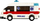 Set ndërtimi ambulancë, 242 pjesë, me figura, shumëngjyrëshe