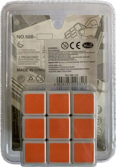 Kub logjik puzzle Mz Import 568 143 06317, shumëngjyrësh