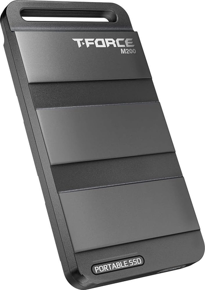 SSD i jashtëm TeamGroup T‑Force M200, 1TB, USB 3.2, i zi