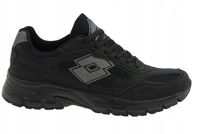 Atlete Lotto Flowtiv 2401110U-1111 për burra, material tekstil, nr 46, të zeza