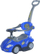 Makinë lodër ride on Baby Mix Mega Car, me dorezë shtytëse, 3 në 1, blu