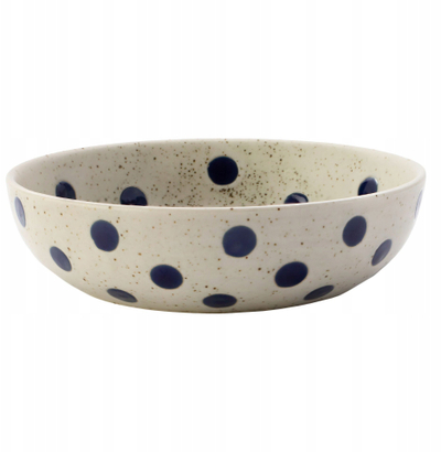 Pjatë e thellë Verlo GROCHY, 20 cm, porcelan, bardh e zi
