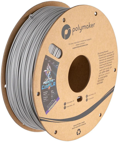 Filament 3D Polymaker CosPLA Version B, PLA, 1.75 mm, 1kg, i bardhë