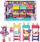 Set lodrash Mattel Enchantimals Bunny Market, kukull 15 cm, mbi 35 gjëra brenda, me shumë ngjyra
