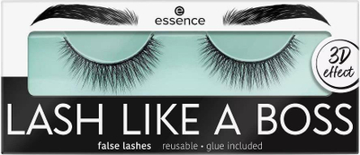 Лажни трепки Essence Lash Like a Boss 04, ефект 3D, 1 пара