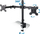 Mbajtëse tavoline për monitorë Esperanza Sylen ESP-ERW018, 2 monitorë, 10"-27", e zezë