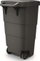 Kosh mbeturinash Prosperplast Segregation Bin 95L, plastikë PP, me rrota, gri