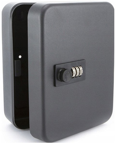 Kasafortë çelësash Tracer Key Locker 47646, 20 çelësa, bravë me kombinim, e zezë
