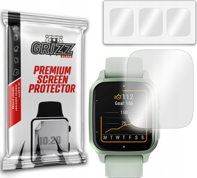 Mbrojtës ekrani GrizzGlass Hydrogel Film për Garmin Venu SQ 2, i tejdukshëm