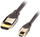 Кабел HDMI Lindy CROMO, HDMI во микро HDMI, 1m, црн
