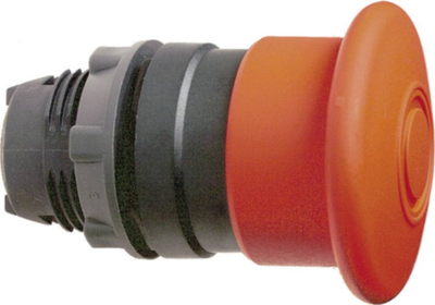 Buton emergjence Schneider Electric Harmony ZB5AT84, kokë 40mm mushroom, push pull, i kuq