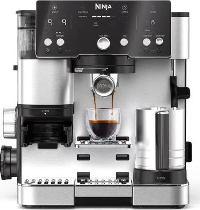 Апарати за кафе Ninja Luxe Café Essential Series ES501EU, 1.25L, 1000W, сива