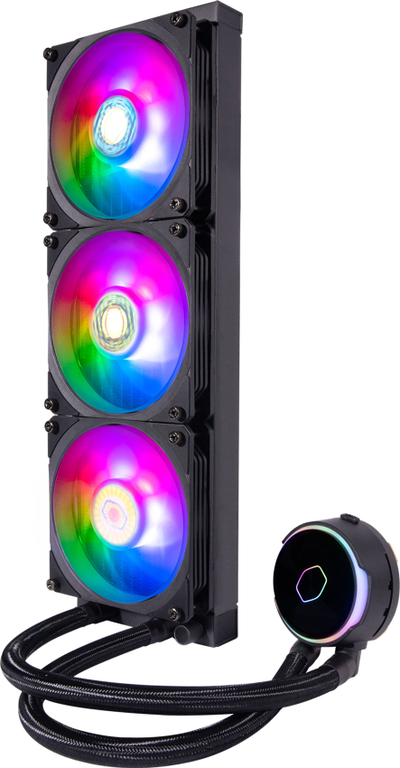 Ftohës uji për CPU Cooler Master MasterLiquid PL3 MLY-D36M-A23PZ, 360mm, ARGB, i zi