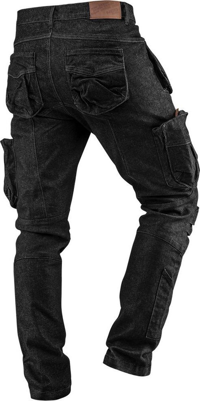 Pantallona pune Neo Work 5 Pocket Denim, përmesh S, të zeza
