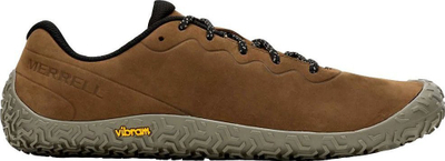 Atlete burrash Merrell Vapor Glove 6 LTR M J067863, lëkurë natyrale, taban VIBRAM, kafe