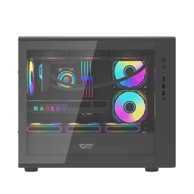 Kasë Darkflash DB460M, M-ATX, e zezë