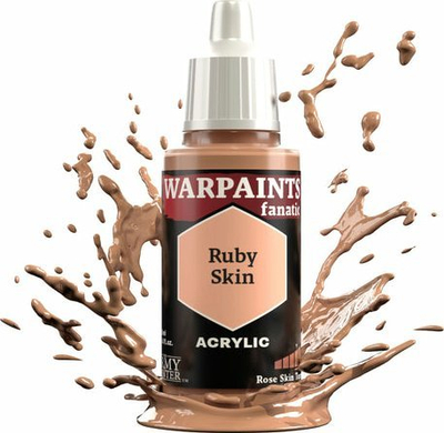 Акрилна боја The Army Painter Warpaints Fanatic Ruby Skin, 18 ml, рубин нијанса на кожа