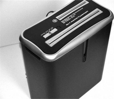 Shredder dokumentesh Wallner XD 805 CD, DIN P-3, 280 W, gri