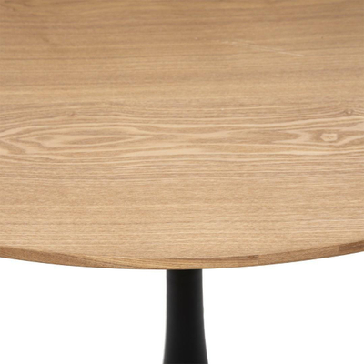 Tavolinë ngrënie Atmosphera Elias, diametër 100 cm, MDF edhe metal, shumëngjyrëshe