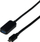 USB 3.2 Gen2 продолжен кабел, Type C во Type A, 5 m, црн