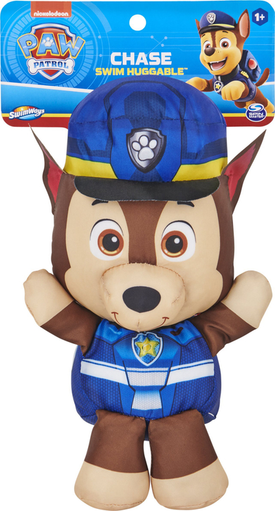 Lodër pellushi Paw Patrol Swim Stuffies Chase, për në ujë, shumëngjyrëshe