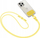 Rrip telefoni Tech-Protect C5S Crossbody, litar që rregullohet, me adapter, i verdhë lemon