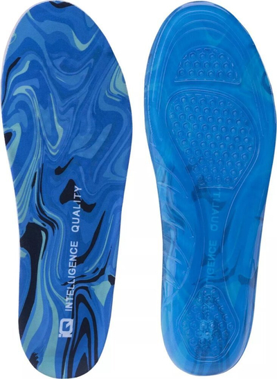 Taban xheli Elbrus Miran Gel Insole, amortizim goditjesh, kundër rrëshqitjes, gri