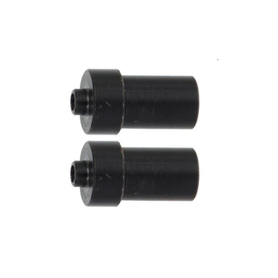 Adapter boshte rrote biçiklete Unior 1689.3, për bosht të plotë, metal, i zi
