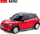 Makina lodër Rastar Mini Cooper, model sportiv, plastike, e kuqe e zezë