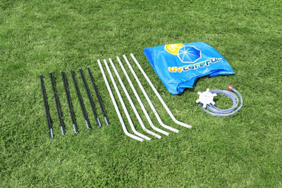Pishinë kopshti Bestway Steel Pro UV Careful, për kalama, me skelet çeliku, shumëngjyrëshe