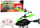 Helikopter me telekomandë LeanToys R/C, gyroskop, bateri rikarikueshme, i zi e jeshile