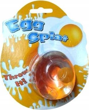 Lodër me ujë Toys Amsterdam Splash Egg, për vaskë edhe pishinë, e bardhë me të verdhë