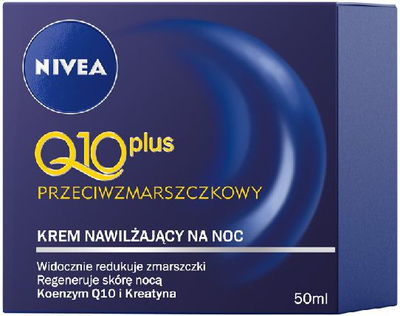 Krem Nivea Visage Q10 Plus Ant-Wrinkle, 50ml, i kaltër