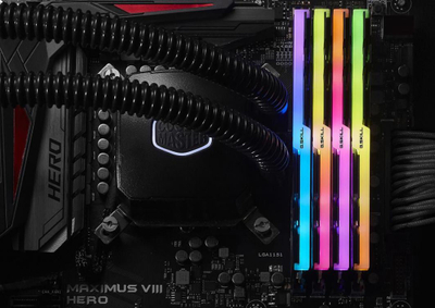 Memorie G.Skill Trident Z RGB, DDR4, 16 GB, 3600 MHz, CL18, F4-3600C18D-16GTZRX