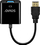 Adapter HDMI në VGA Savio AK-75, Full HD, i zi